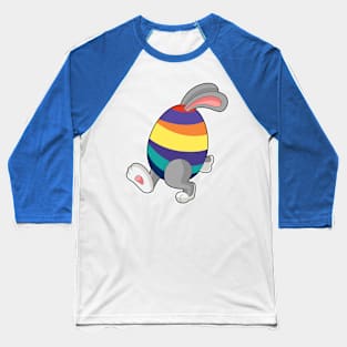 Rabbit Easter Easter egg Running Baseball T-Shirt